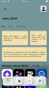 NEAR Learning App screenshot 2