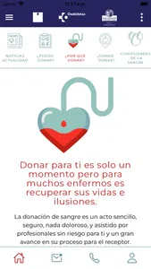 Donantes de Sangre screenshot 1