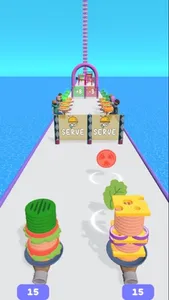 Burger Shuffle screenshot 2