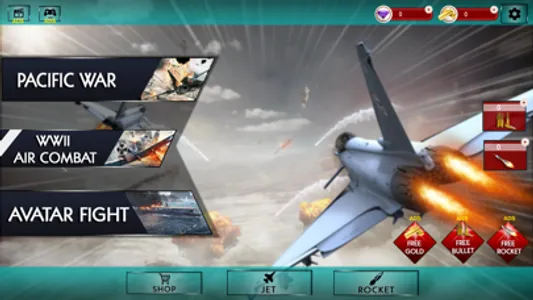 Air Jet Fighter 3D screenshot 0