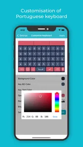 Portuguese Keyboard: Translatr screenshot 4