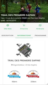 Doubs Terre de Trail screenshot 2