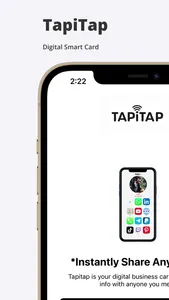 TapiTap - Smart Digital Card screenshot 0