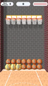 Word Hoops! screenshot 2