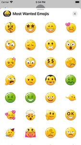 Most Wanted Emojis screenshot 1