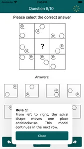 IQ Test: Raven's Matrices screenshot 5