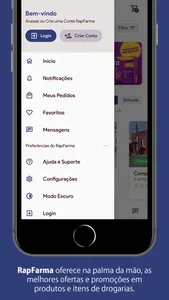 RapFarma Delivery de Drogarias screenshot 1