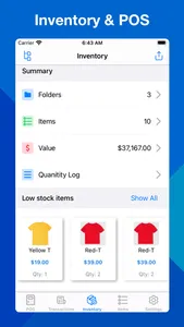 Shop Inventory Tracker & POS screenshot 0