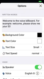 Voice Billboard screenshot 2