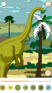 Dino Coloring Encyclopedia screenshot 1