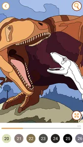 Dino Coloring Encyclopedia screenshot 2