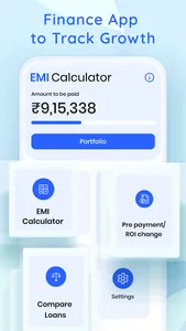 EMI calculator for all Loans screenshot 0