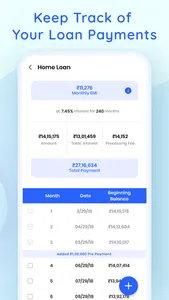 EMI calculator for all Loans screenshot 2