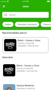 Jama - Delivery de Comida screenshot 1