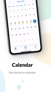 My Diary with Calendar | Lock screenshot 1