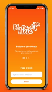 Pé na Areia App screenshot 0