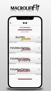 MacroLife Fit App screenshot 2