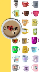 Cup of coffee stickers screenshot 0