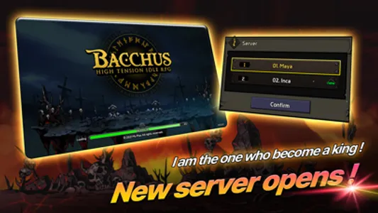 Bacchus: High Tension IDLE RPG screenshot 0