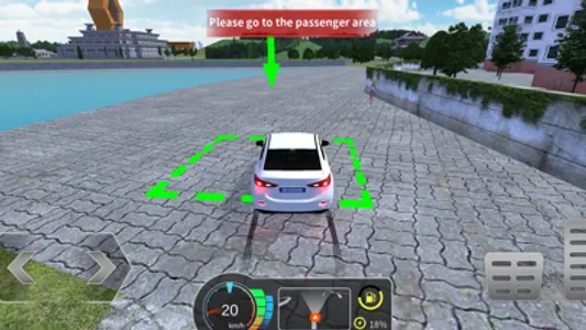 Taxi Car Simulator screenshot 0