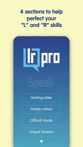 l r Pro - L & R Speech Trainer screenshot 1