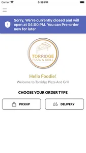 Torridge Pizza And Grill screenshot 1