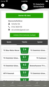 TC Osterholz-Scharmbeck screenshot 2