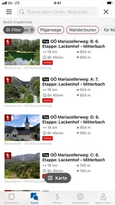 Pilgern in Niederösterreich screenshot 3