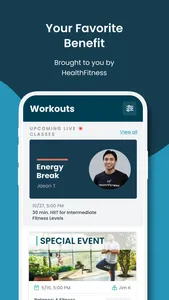 HealthFitness360 screenshot 0