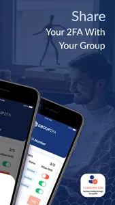 Group2FA: 2FA Passcode Sharing screenshot 1