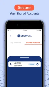 Group2FA: 2FA Passcode Sharing screenshot 2