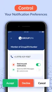 Group2FA: 2FA Passcode Sharing screenshot 4