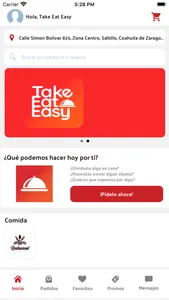 Take eat easy delivering screenshot 0