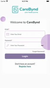 CareBynd - My Health Journal screenshot 0