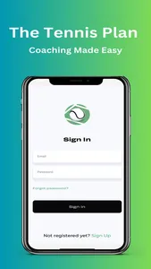 The Tennis Plan App screenshot 0