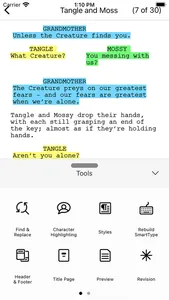 Final Draft Go screenshot 1