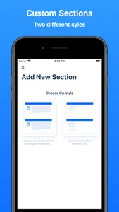 Resume Maker: CV Templates screenshot 7