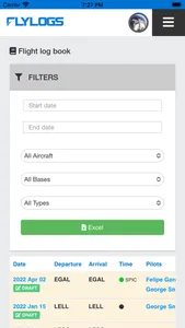 Flylogs screenshot 6