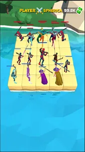 Superhero Merge Master 3D screenshot 1