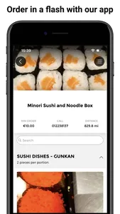 Minori Sushi and Noodle Box screenshot 0