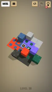 Fold it up: 3D Blockroll Paper screenshot 3