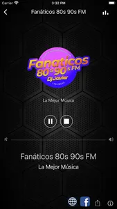 Fanaticos 80s 90s FM screenshot 1