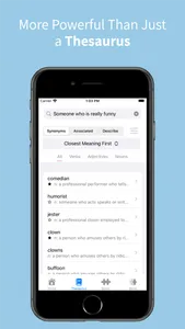 OneLook Thesaurus screenshot 3