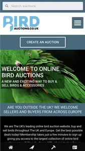 Bird Auctions screenshot 1