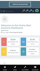 Bird Auctions screenshot 3