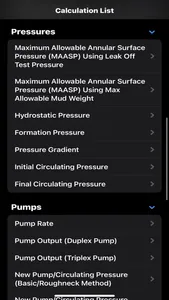 Petroleum Field Calculator screenshot 2