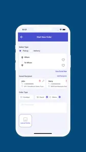 XPEDE (USER): DELIVERY APP screenshot 1