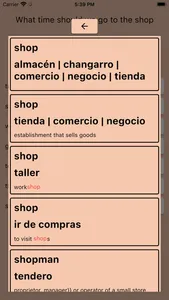 AI Spanish Dictionary screenshot 4