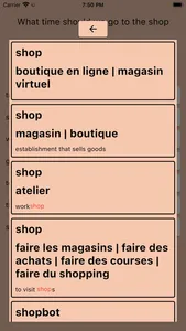 AI French Dictionary screenshot 2