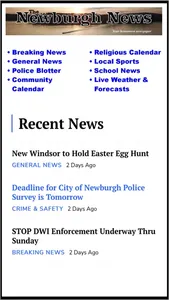 Newburgh News screenshot 1